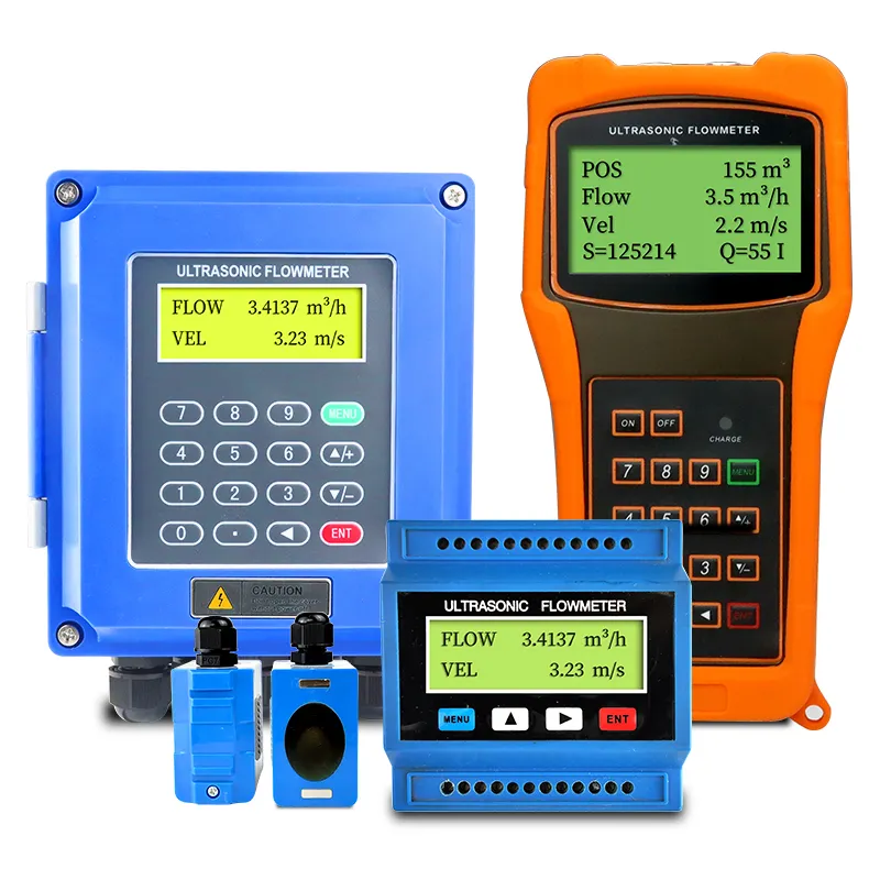 modular ultrasonic flow meter for liquid flow transmitter