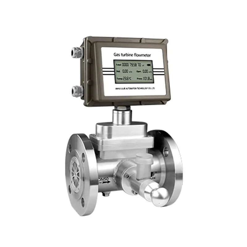 gas turbine flow meter for biogas flow meter